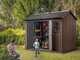 Keter Newton plus 759/975 - Caseta de jard&iacute;n - Con puerta de doble hoja y ventanas