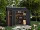 Keter Newton plus 759/975 - Caseta de jard&iacute;n - Con puerta de doble hoja y ventanas