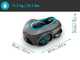 Gardena Smart SILENO Free 800 - Robot cortac&eacute;sped - Gesti&oacute;n con Gardena Smart App - Sin cable perimetral