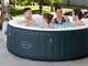 Bestway Lay-Z-Spa Miami AirJet 6001D verde - &Oslash;196x66 cm - Piscina hidromasaje spa para 5-6 personas