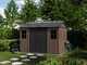 Keter Newton plus 7511/1175 - Caseta de jard&iacute;n - Con puerta de doble hoja y ventanas