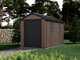 Keter Newton plus 7511/1175 - Caseta de jard&iacute;n - Con puerta de doble hoja y ventanas