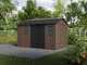Keter Newton plus 7513/1375 - Caseta de jard&iacute;n - Con puerta de doble hoja y ventanas - 230x413x246 cm
