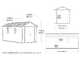 Keter Newton plus 7517/1775 - Caseta de jard&iacute;n - Con puerta de doble hoja y ventanas