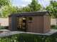Keter Newton plus 7517/1775 - Caseta de jard&iacute;n - Con puerta de doble hoja y ventanas