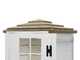 Garofalo Tuscany Evo 80 Pagoda - Caseta de jard&iacute;n para herramientas - Con ventana - 82.5x82.5x198 cm