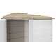 Garofalo Tuscany Evo 100 Reverso - Caseta para herramientas - Con puerta reversible