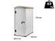Garofalo Tuscany Evo 100 Reverso - Caseta para herramientas - Con puerta reversible