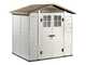 Garofalo Tuscany Evo 200 - Caseta de jard&iacute;n - Con ventanas y puerta de doble hoja