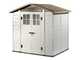 Garofalo Tuscany Evo 200 - Caseta de jard&iacute;n - Con ventanas y puerta de doble hoja