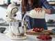 KitchenAid Artisan 5KSM125 Milkshake - Amasadora con cabeza inclinable