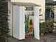 Garofalo Tuscany Evo 100 - Caseta de jard&iacute;n - Con ventana y puerta de una hoja - 122.5x82.5x201 cm