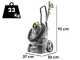 Karcher Pro HD 5/13 E Classic - Hidrolimpiadora profesional de agua fr&iacute;a - 170 bar m&aacute;x - 500 L/h