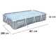 Bestway Steel Pro 561FV - 366x201x66 cm - Piscina desmontable para 5-6 personas