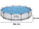 Bestway Steel Pro Max 56416 - &Oslash;366x76 cm - Piscina redonda para 5-6 personas