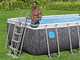 Bestway Steel Pro Max Splashview 561MB - 488x244x122 cm - Piscina desmontable para 5-6 personas