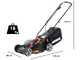 Cortac&eacute;sped el&eacute;ctrico de bater&iacute;a Worx WG743E - 2X20V 4 Ah