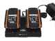 Cortac&eacute;sped el&eacute;ctrico de bater&iacute;a Worx WG743E - 2X20V 4 Ah