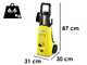 Karcher K4 Universal Edition T5 - Hidrolimpiadora de agua fr&iacute;a - 130 bar - 420 L/h