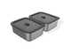 Set 2 contenedores para alimentos Weber Works
