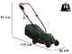 Bosch EasyRotak 32-235 - Cortac&eacute;sped el&eacute;ctrico - 1200 W - Corte 32 cm