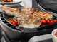 Plancha de hierro fundido esmaltado Weber - Para barbacoas Q1100N y Q1200N