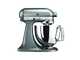 KitchenAid Artisan 5KSM125 Gris Plata - Amasadora con cabeza inclinable