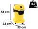 Karcher WD 3 V-19/4/20 - Aspirador Multifunci&oacute;n - Bid&oacute;n de pl&aacute;stico de 19 litros