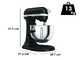 KitchenAid Artisan 5KSM60SPX Negro Mate - Amasadora con cuba elevable