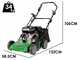 Marina Systems Picky L - Barredora de gasolina - Motor Loncin G200F