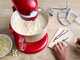 KitchenAid Artisan 5KSM60SPX-EER Rojo - Amasadora con cuba elevable
