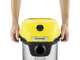 Karcher WD 3 S V-19/4/20 - Aspirador - Bid&oacute;n de acero INOX - 19 litros