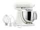 KitchenAid Artisan 5KSM125-EPL Porcelain White - Amasadora con cabeza inclinable