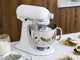 KitchenAid Artisan 5KSM125-EPL Porcelain White - Amasadora con cabeza inclinable