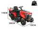 GeoTech-Pro PRTM 200-1020 H-CM - Tractor cortac&eacute;sped - Cambio hidrost&aacute;tico - Recogedor