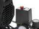 ABAC MONTECARLO QUIETE OS20 - Compresor de aire el&eacute;ctrico monof&aacute;sico silencioso - Sin aceite - 2 HP - 50 L