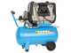 ABAC POLE POSITION QUIETE OS20 - Compresor de aire el&eacute;ctrico monof&aacute;sico silencioso - Sin aceite - Motor 2 HP - 24 L