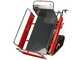 Benassi M503H - Carretilla de orugas - Caj&oacute;n hidr&aacute;ulico extensible - Capacidad 550 Kg