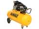 DeWalt DXCMB3M201HE - Compresor de aire el&eacute;ctrico monof&aacute;sico de correa - Motor 3 HP &ndash; 200 L