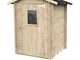 Alce Hobby 146x146 - Caseta de jard&iacute;n de madera - Con ventana delantera - 146x146x204 cm