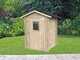 Alce Hobby 146x146 - Caseta de jard&iacute;n de madera - Con ventana delantera - 146x146x204 cm