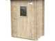 Alce Hobby 146x98 - Caseta de jard&iacute;n de madera - Con ventana delantera - 146x98x197 cm
