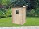 Alce Hobby 146x98 - Caseta de jard&iacute;n de madera - Con ventana delantera - 146x98x197 cm