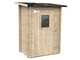 Alce Hobby 146x98 - Caseta de jard&iacute;n de madera - Con ventana delantera - 146x98x197 cm