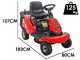 BlueBird TR P 62H - Tractor cortac&eacute;sped - Motor de 224 cc