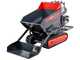 Benassi H660CS - Carretilla de orugas - Caj&oacute;n dumper hidr&aacute;ulico con pala - Capacidad 600Kg