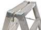Escalera doble de aluminio 1031, 2x5 pelda&ntilde;os, 1,20 m