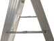 Escalera doble de aluminio 1031, 2x6 pelda&ntilde;os, 1,41 m
