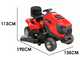 Snapper SPX107 - Tractor cortac&eacute;sped - Briggs&amp;Stratton 656cc - Salida lateral