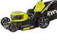 Ryobi RY18LMX46A-250 - Cortac&eacute;sped a bater&iacute;a - 2x 18V/5Ah - Corte de 46 cm